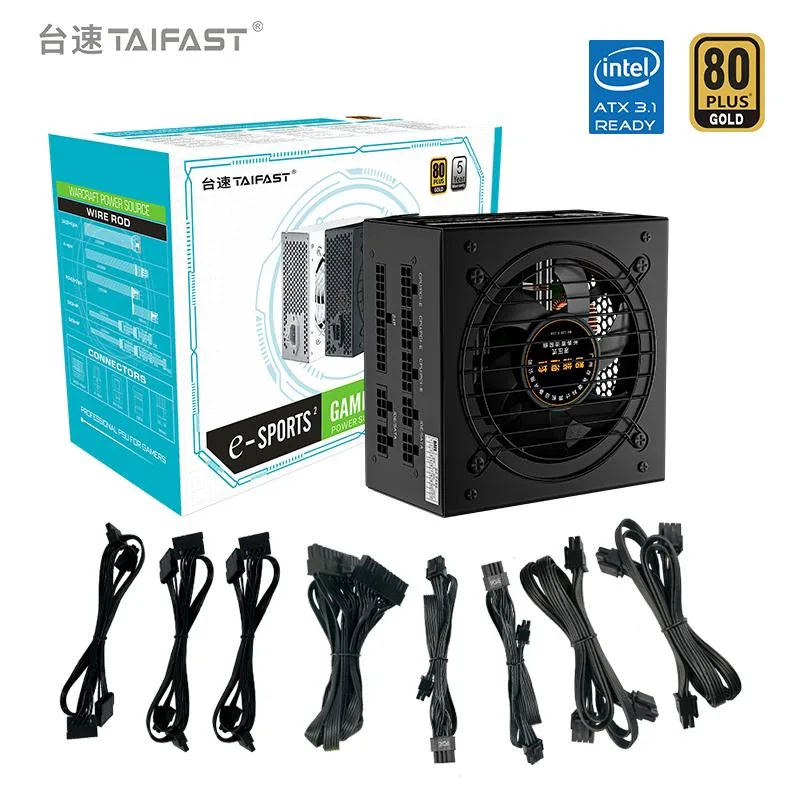 Taifast Taifast TI750FM 600 W ATX 12V v2.3 modular power supply — product photo