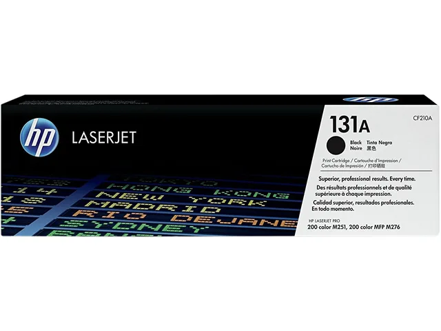 HP HP CF210A (131A) Black Toner Cartridge — 1,600 pages — product photo