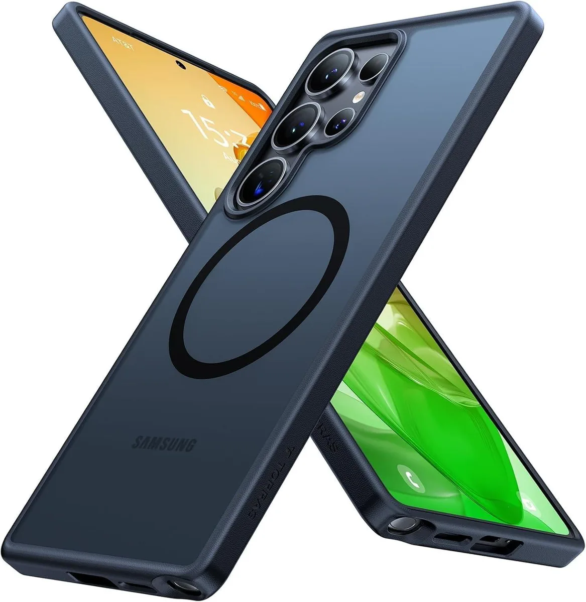 iworkmart iworkmart Magnetic Shockproof Case for Galaxy S25 Ultra Black — product photo
