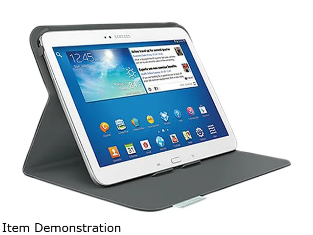 Logitech Logitech 939-000751 Folio Protective Case accessory for Samsung Galaxy Tab 3 7.0 Carbon Black — product photo