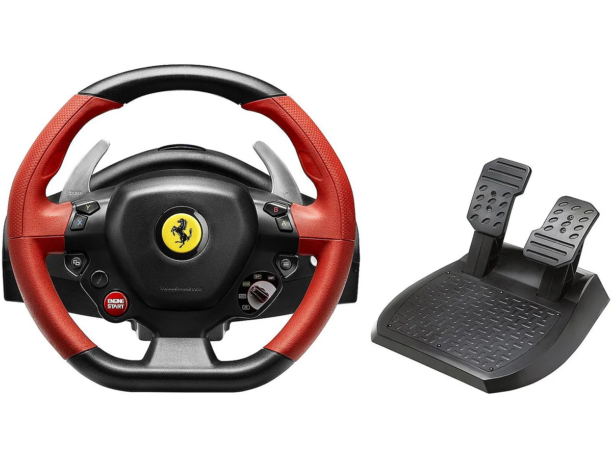 Thrustmaster Thrustmaster 4460105 Ferrari 458 Spider Racing Wheel 28 cm xbox one accessory — product photo
