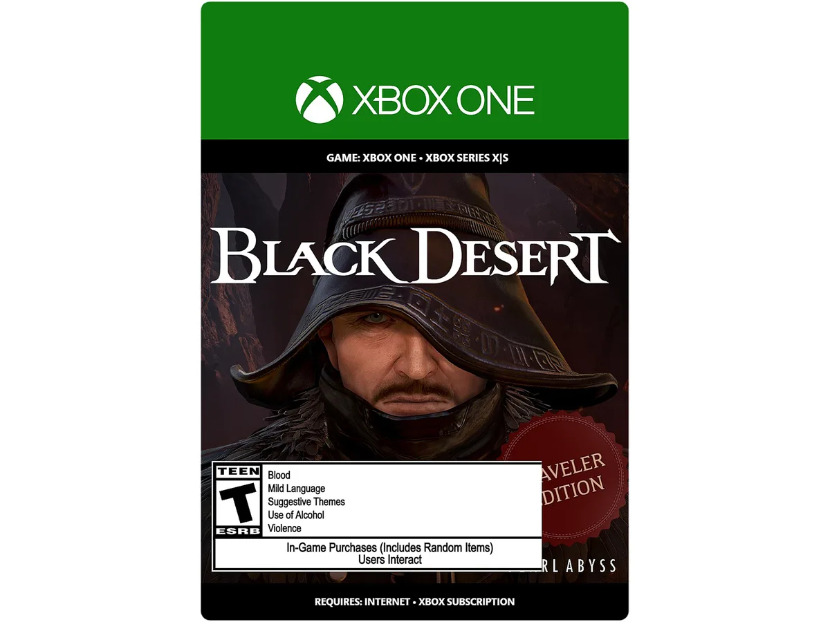 Microsoft Microsoft 6JN-00190 Black Desert Traveler Edition downloadable game — product photo