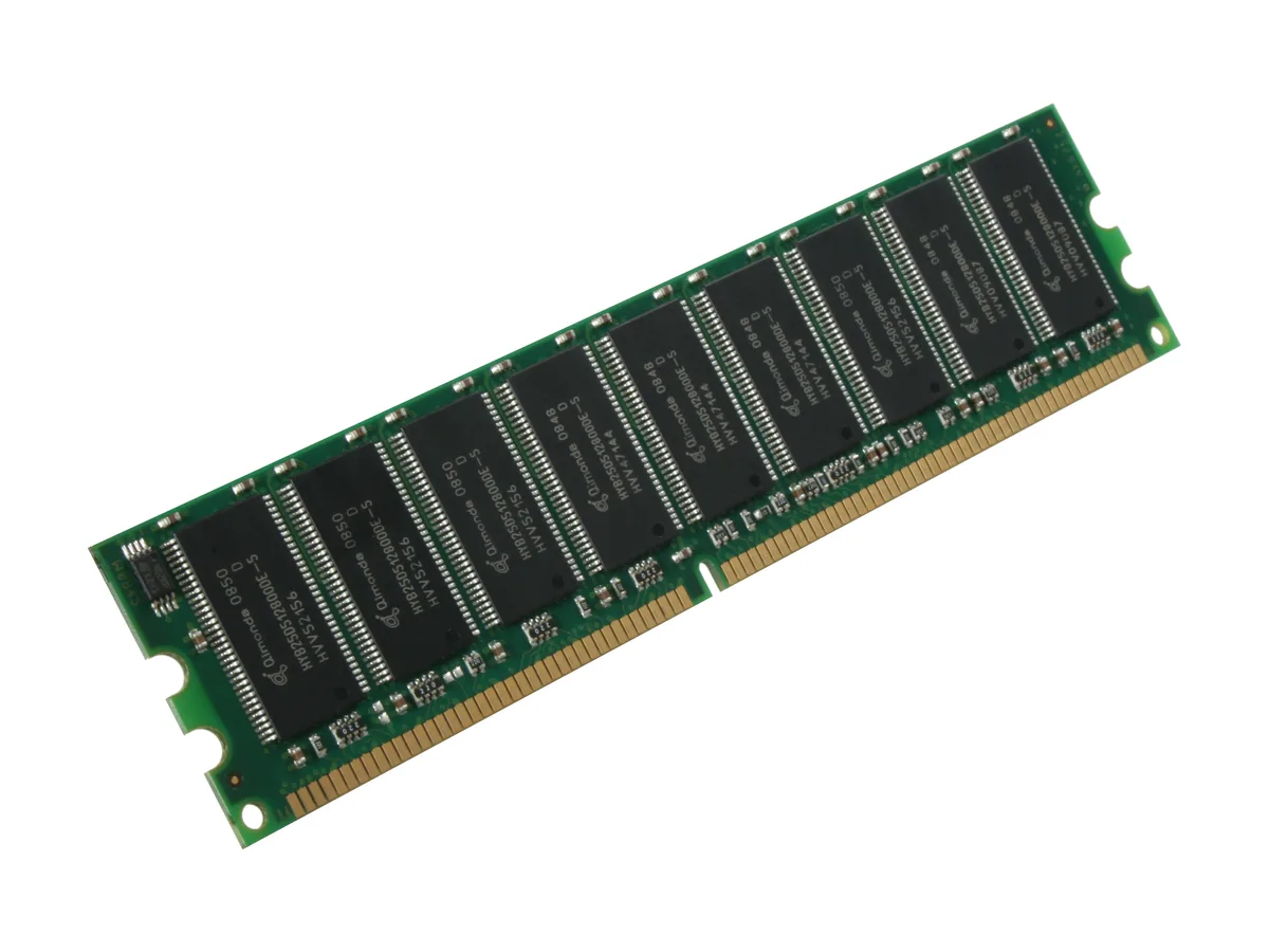 Kingston Technology Corp. Kingston Technology Corp. KVR400X72C3A/1G 1GB DDR 400 ECC Unbuffered server RAM — product photo