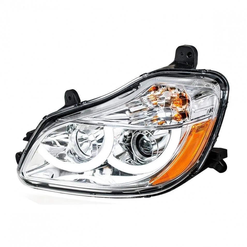 United Pacific Industries United Pacific Industries Chrome Projection Headlight LED Position Light Kenworth T680 Driver 31454 — product photo