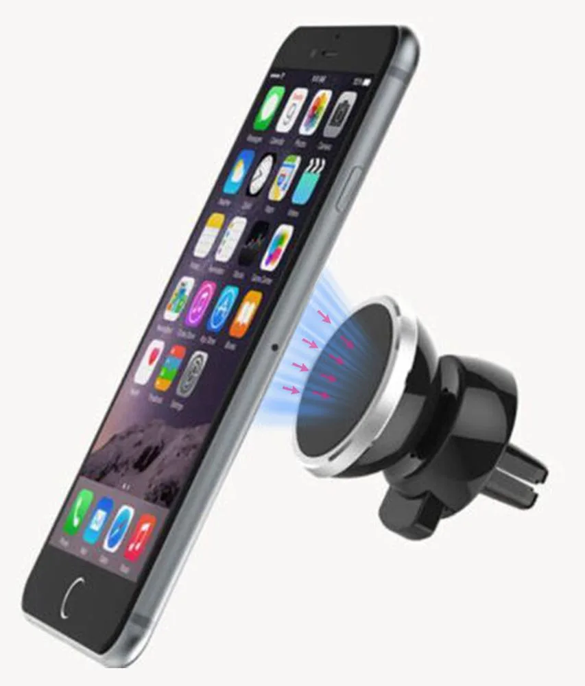 Nakedcellphone Nakedcellphone Magnetic Car AC Vent Mount Black 360° — product photo