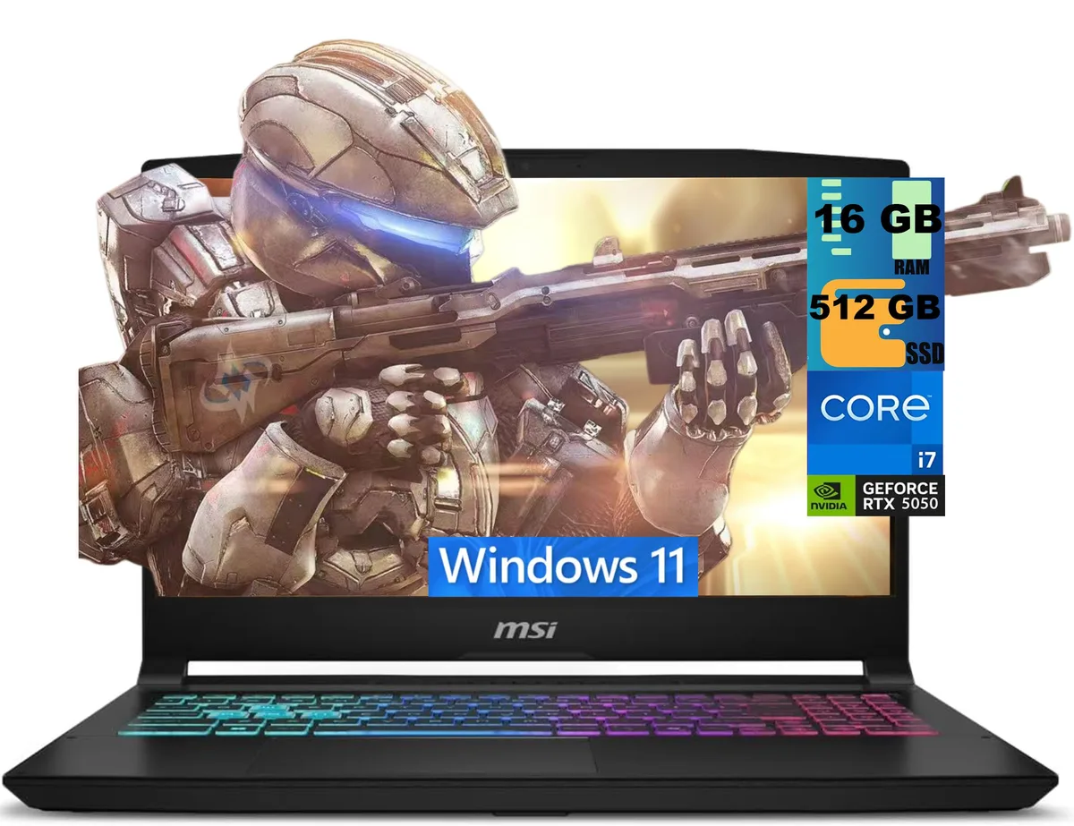 MSI MSI Katana 15 i7-14650HX RTX 5050 16GB 512GB gaming laptop — product photo