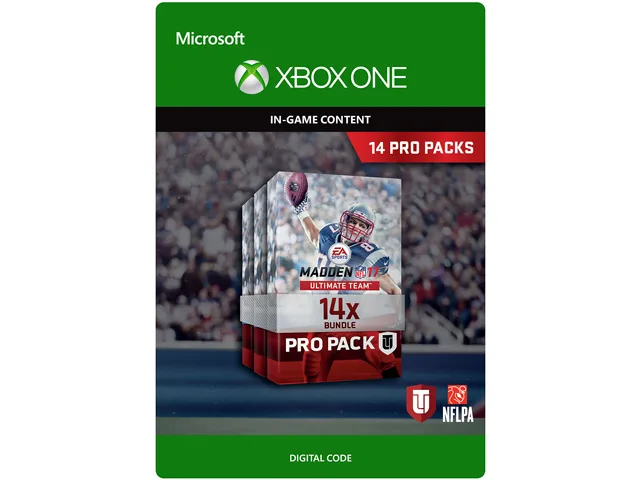 Electronic Arts Electronic Arts 7D4-00140 Madden NFL 17 14 Pro Pack Bundle downloadable game — product photo