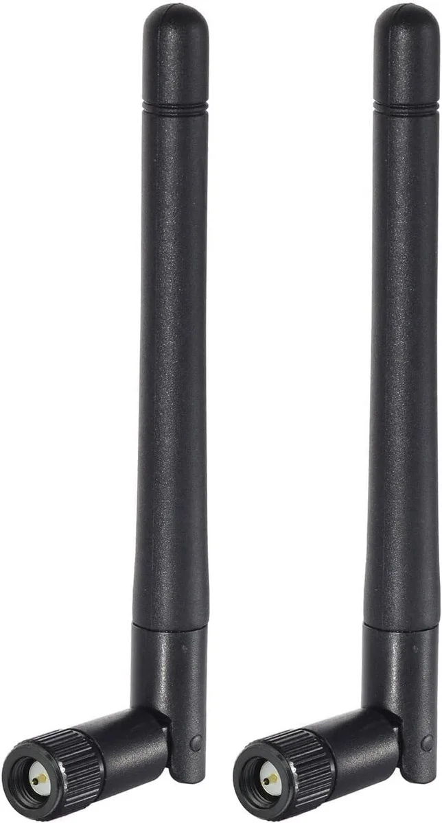 BFKK BFKK Dual Band WiFi Antenna 3dBi SMA Male 2-Pack — product photo
