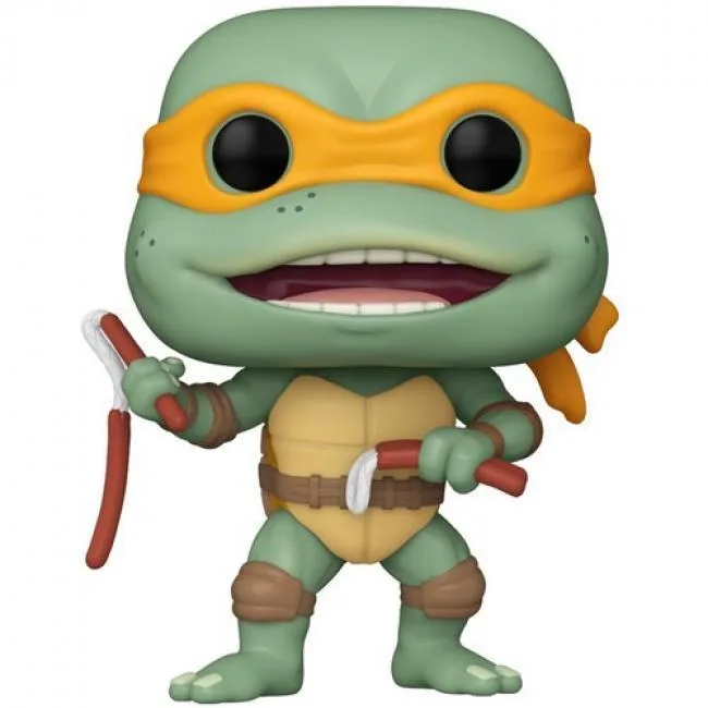 Funko Funko 76047 POP! Movies TMNT 1990 Michelangelo Sausage Link Nunchucks Action Figure — product photo