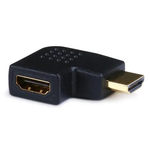 Monoprice Inc. Monoprice 104860 HDMI Port Saver Adapter Male to Female 270 Degree Vertical Flat Right — product photo