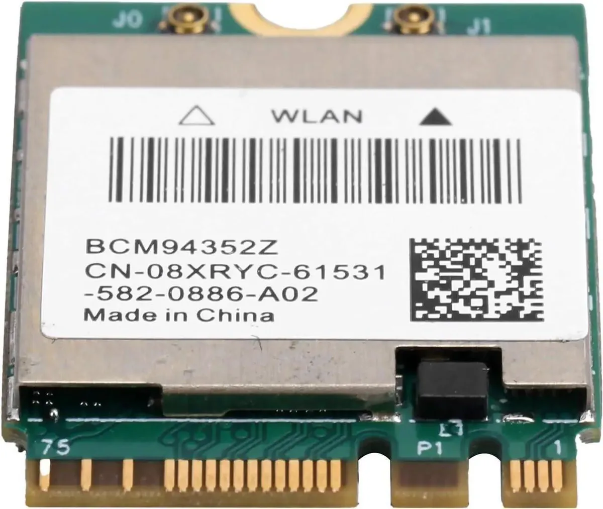 Vszerda Vszerda BCM94352Z Dual Band WiFi Card with 2 External Antennas — product photo