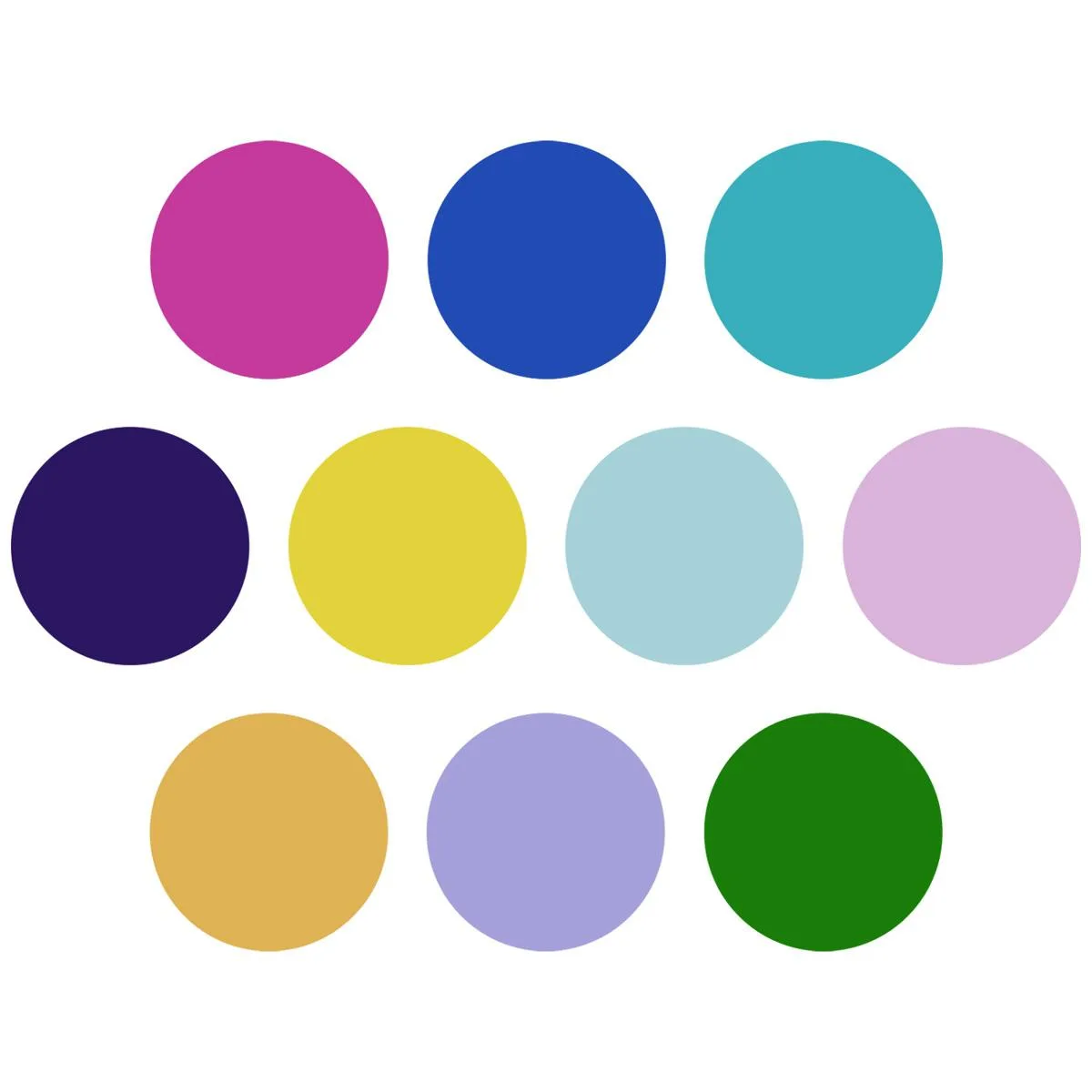 Westcott Westcott Creative Color Gel Pack for Optical Spot, 10-Pack — product photo