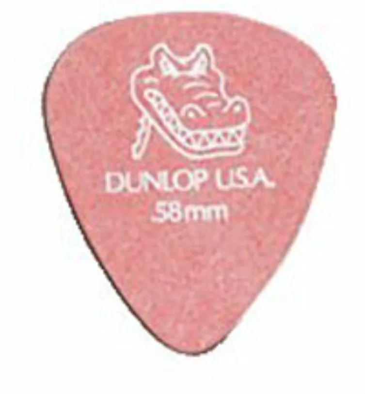 Dunlop Manufacturing, Inc. Dunlop Manufacturing, Inc. Gator Grip Guitar Picks .58mm Red 72 Pack — product photo
