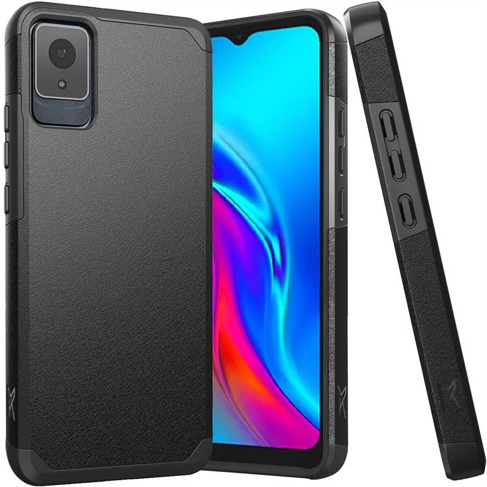 ExtremeCases - Generic ExtremeCases - Generic Dual Hybrid Case for TCL K11 T432W MK Black — product photo