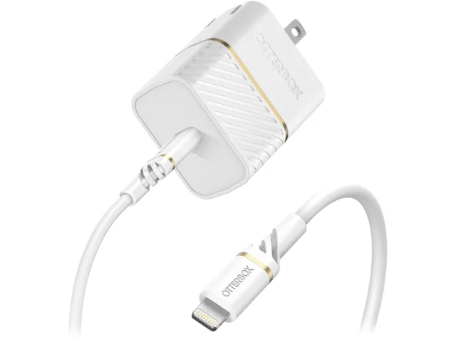 OtterBox OtterBox 78-80220 20W USB-C Wall Charger Kit with 3.28 ft Lightning Cable — product photo
