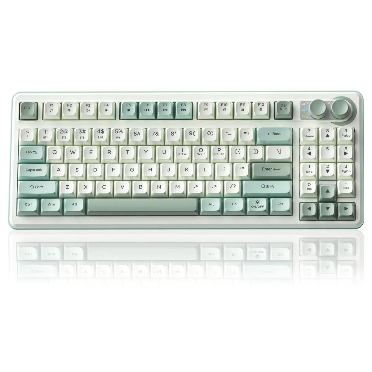 Redragon SK90 75% Gaming Keyboard Tri-Mode 4000mAh 14 RGB Dual Knob — product photo