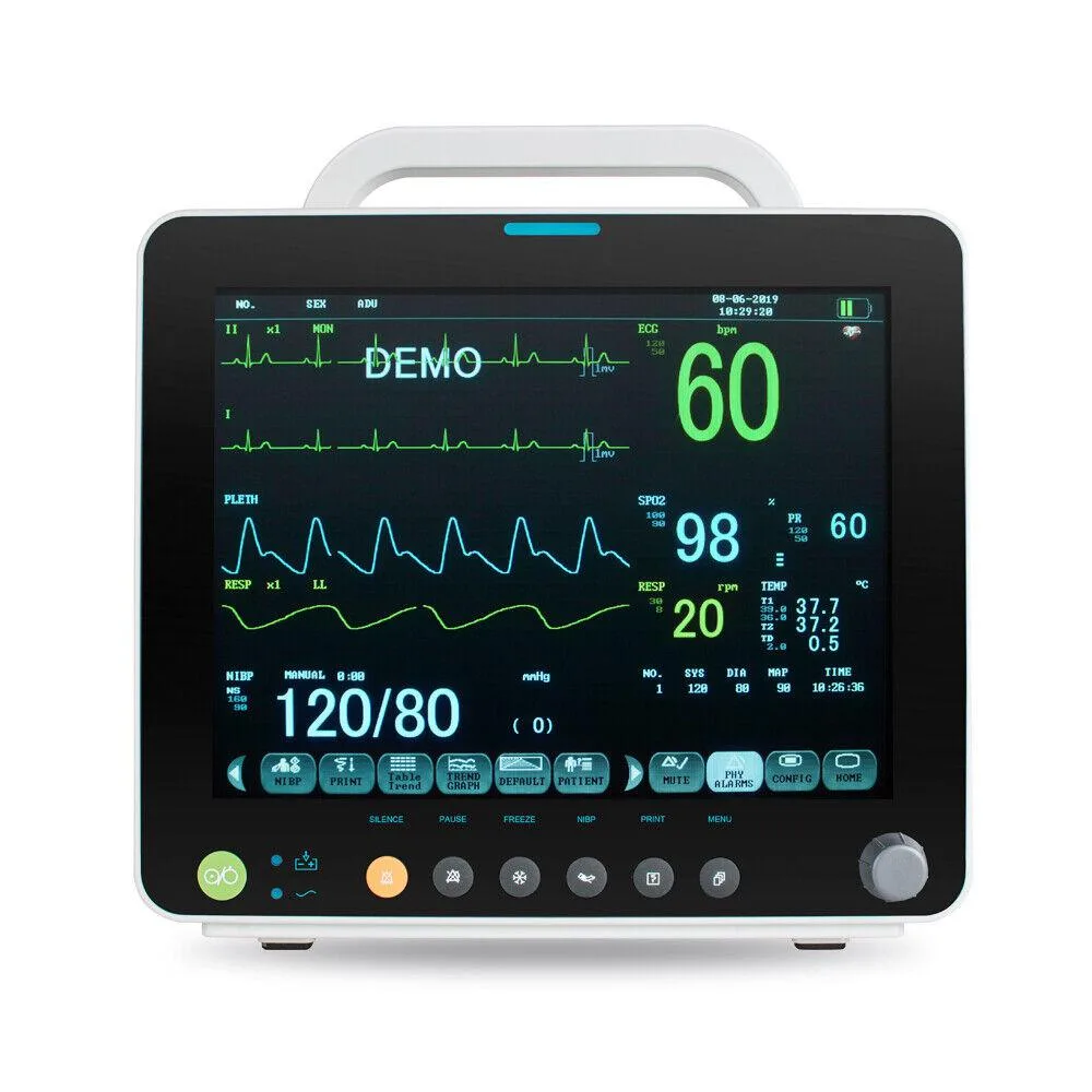 12" Portable Multi-parameter Vital Sign Patient Monitor — product photo