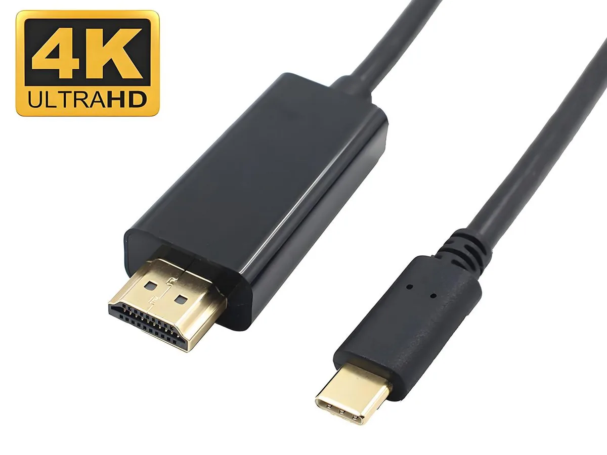 iXever iXever USB-C to HDMI cable 6ft 4K Thunderbolt 3/4 — product photo