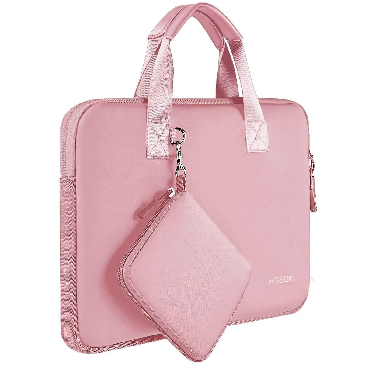 Hseok Laptop Sleeve 14 inch with Small Case Pink — product photo
