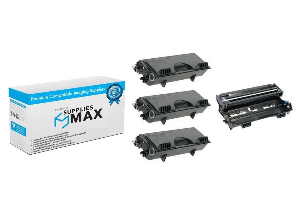 SuppliesMax SuppliesMax IMG484-4/484-5VB Drum &amp; Toner Combo Pack (1 Drum/3 Toners) — product photo