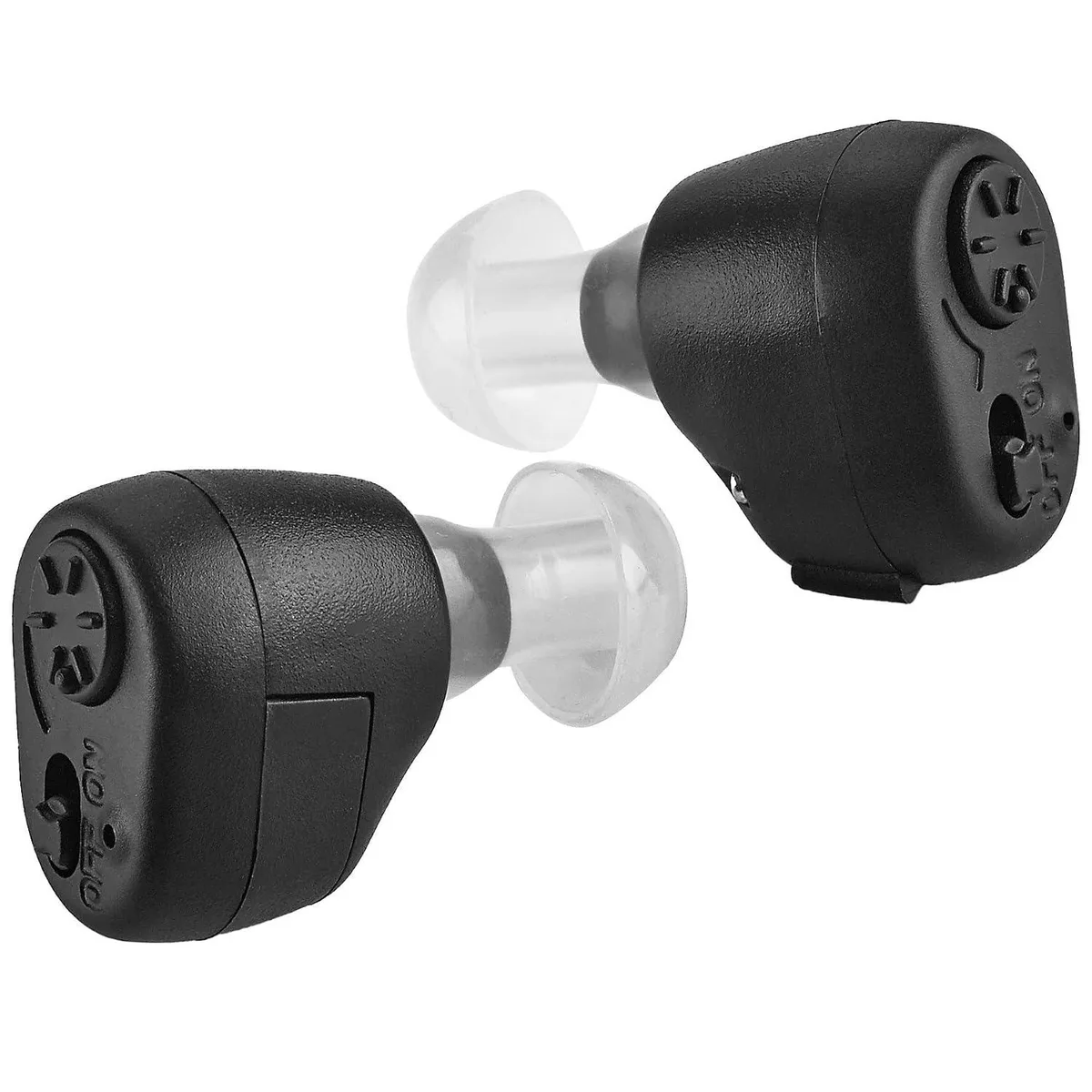 MEDca MEDca Digital ITC Hearing Amplifier Pair 120dB 30dB Gain Black — product photo