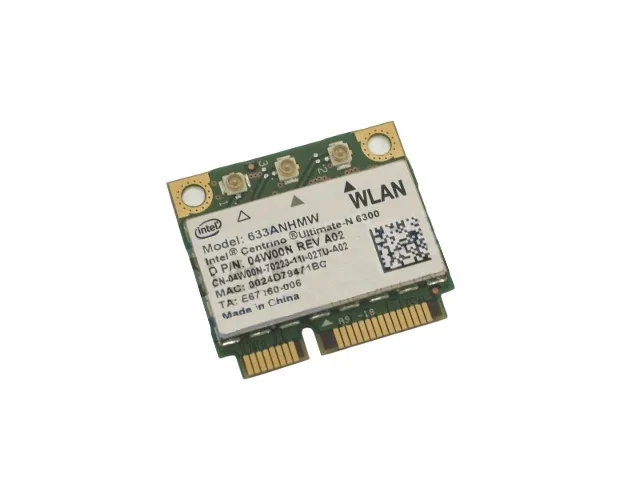 DELL DELL 633ANHMW Wi-Fi adapter 802.11 a/g/n 2.4/5GHz 270mbps — product photo
