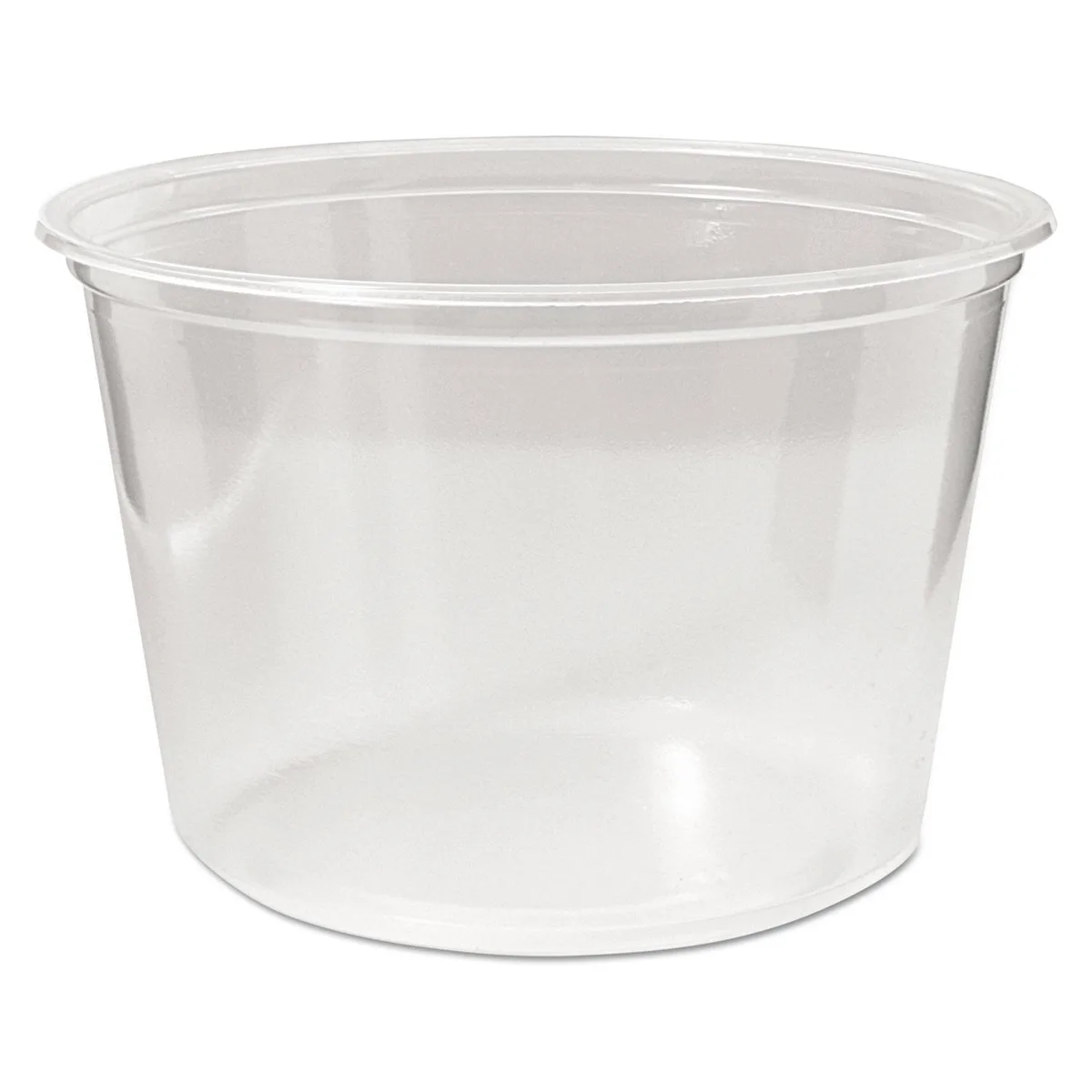 Fabri-Kal Fabri-Kal 9505102 16 oz Clear Microwavable Deli Containers 500 Carton — product photo