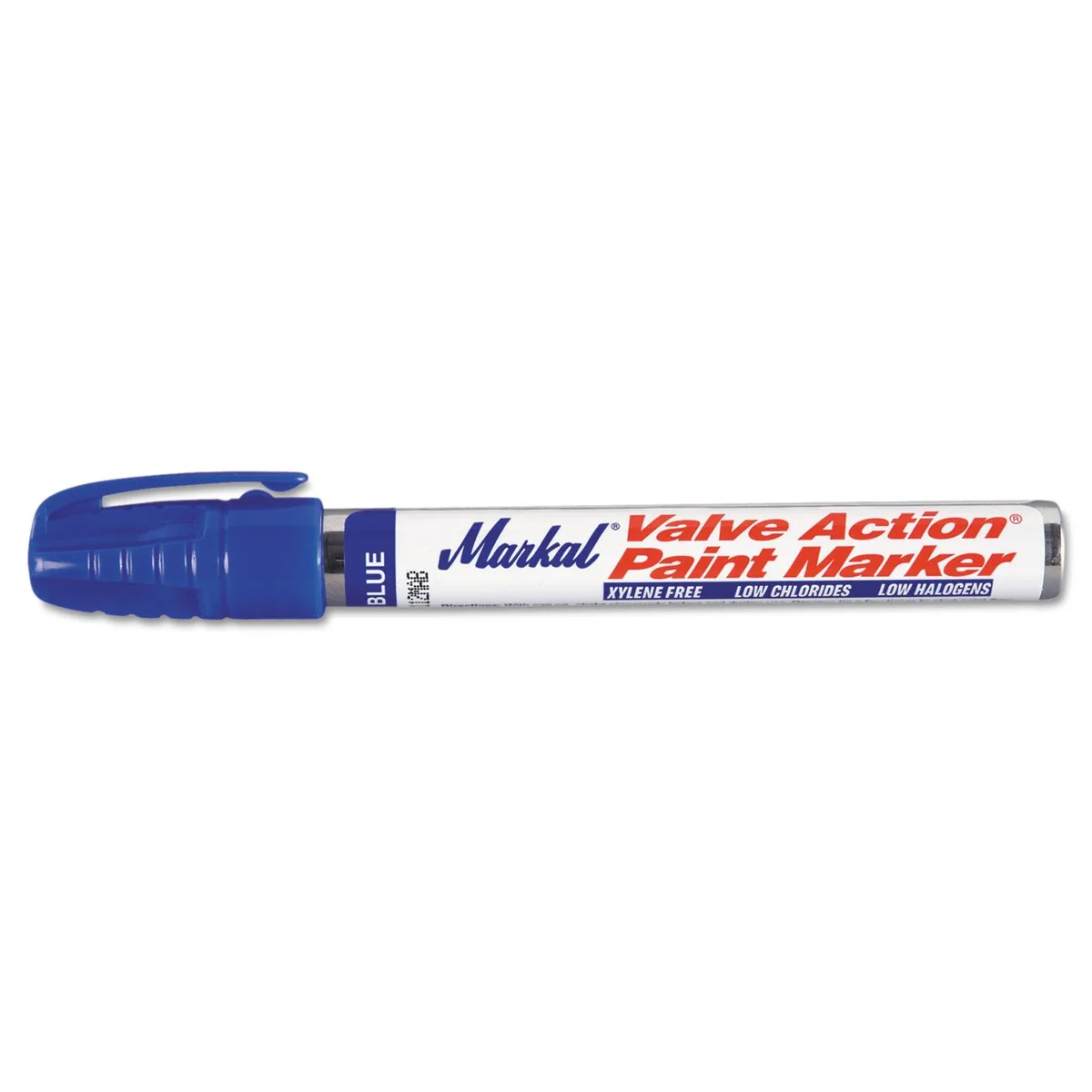 Markal Markal 434-96825 Valve Action Liquid Paint Marker Blue — product photo