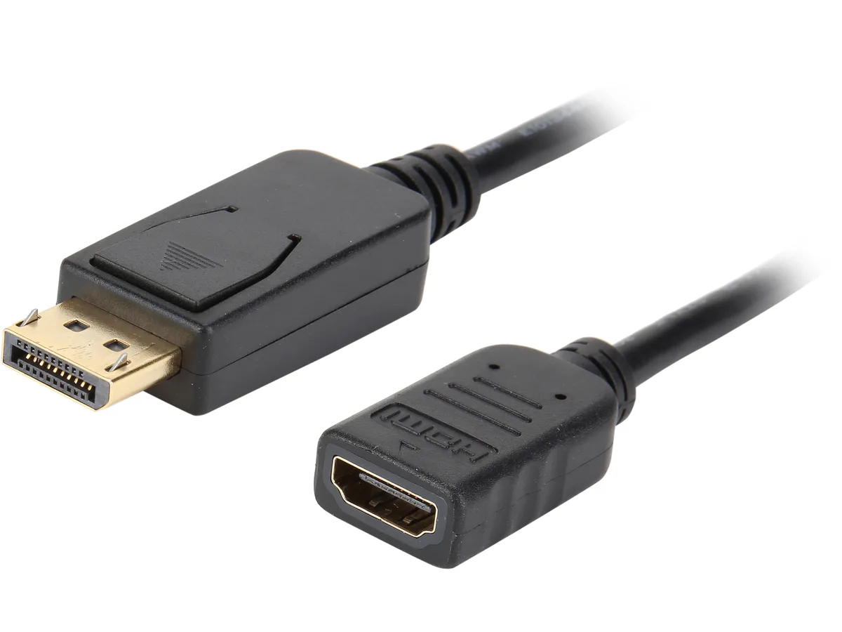 Tripp Lite Tripp Lite P136-000 DisplayPort to HDMI audio video converter 6 inch 1920x1200 1080p — product photo