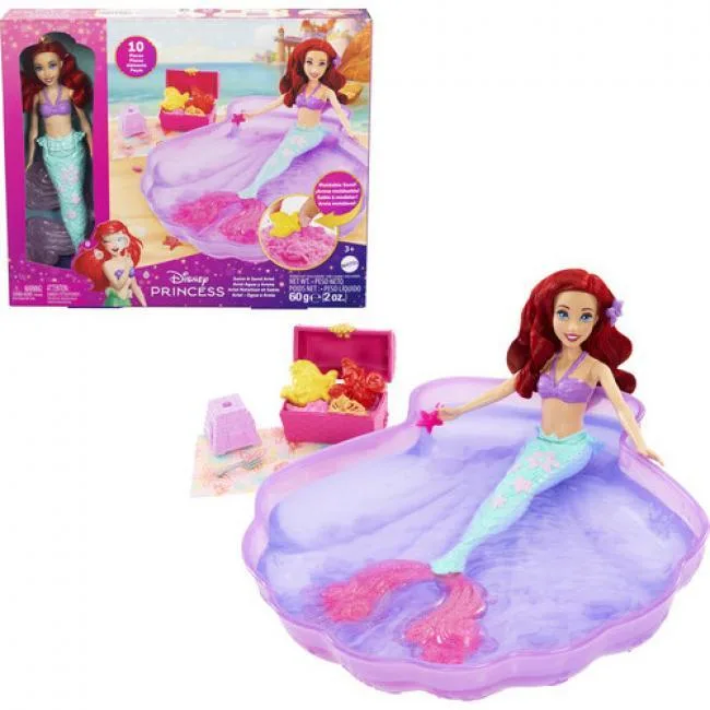 Mattel Mattel Disney Princess Sand &amp; Swim Ariel Doll HWB39 — product photo