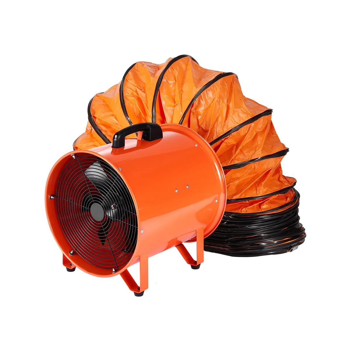 VEVOR VEVOR SHT-40 16 inch Portable Ventilator 5175CFM 33ft Duct Orange — product photo