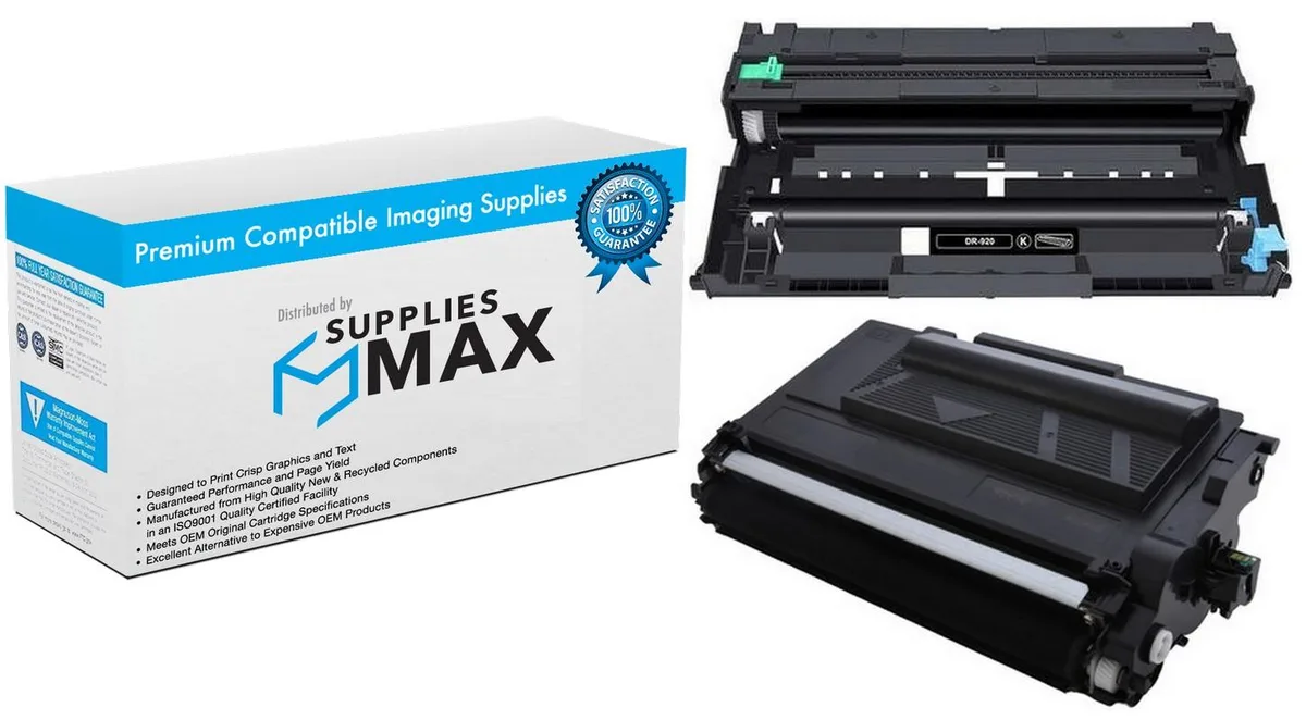 SuppliesMax SuppliesMax BRTTN-920/DR-920 Toner Cartridge Combo Pack — product photo