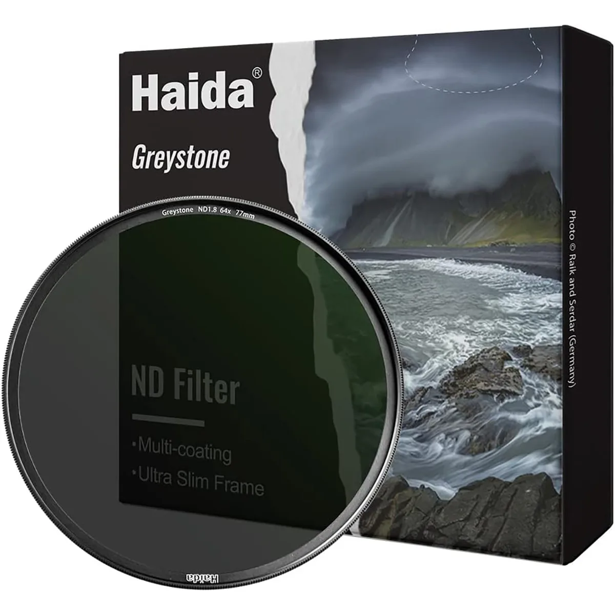 Haida Haida 58mm Greystone ND 1.8 Filter 64x HD4778 — product photo