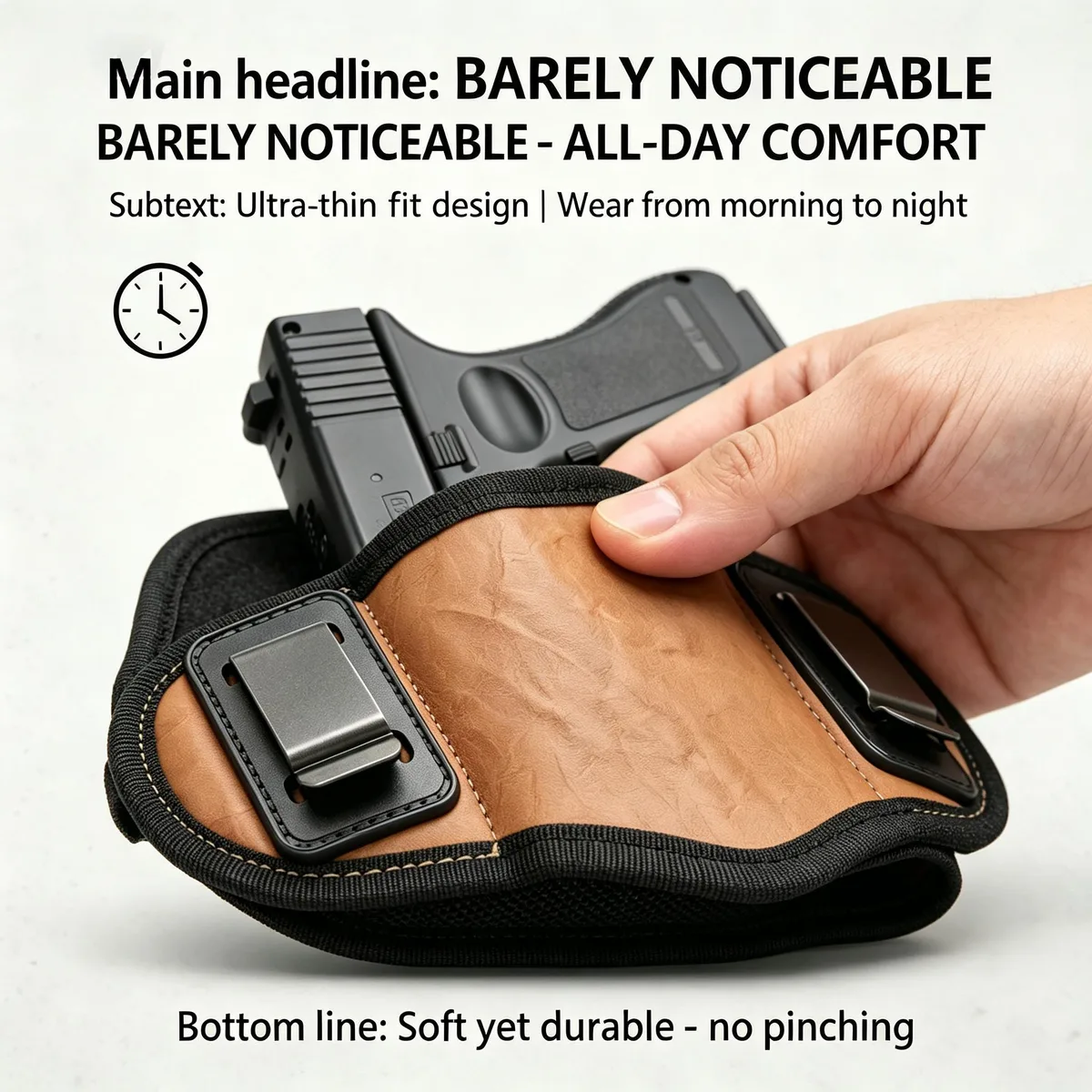  Ambidextrous Concealed Carry Holster Tactical Hunting Pouch Firearm Accessory — product photo