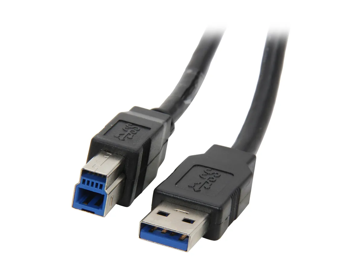 Kaybles Kaybles USB3-AB-3 USB 3.0 A Male to B Male cable 3ft Black — product photo