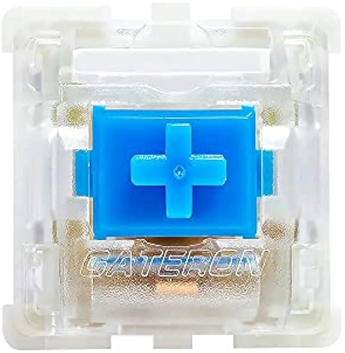 Ksin Ksin Gateron KS-9 Blue Switches 3-Pin 60g 66 Pack — product photo