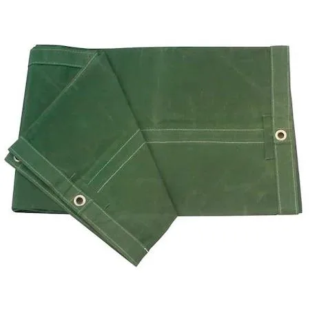 Value Brand Value Brand 16 x 24 ft 30 mil Cotton Canvas Heavy Duty Olive Tarp — product photo
