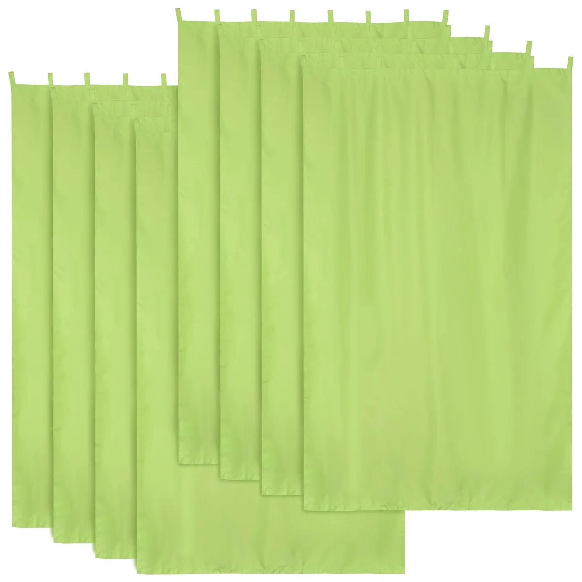 Yescom USA, Inc. Yescom USA, Inc. 54"x96" Outdoor Curtain Tab Top Drape UV30+ 8 Pack Canopy — product photo