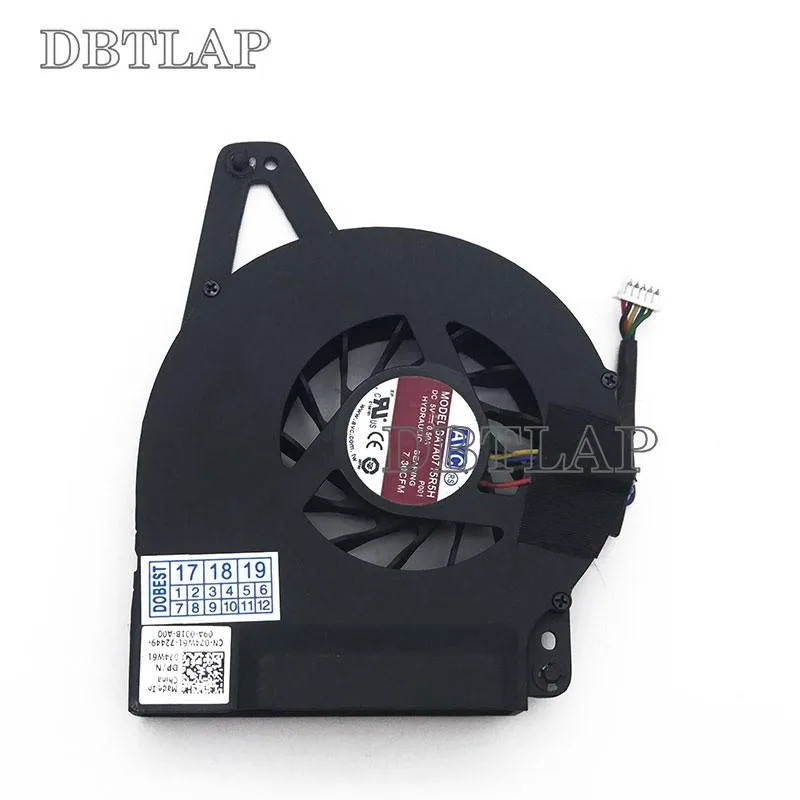 DBTLAP DBTLAP GPU Cooling Fan 074W61 74W61 BATA0715R5H for Dell Alienware m15x — product photo