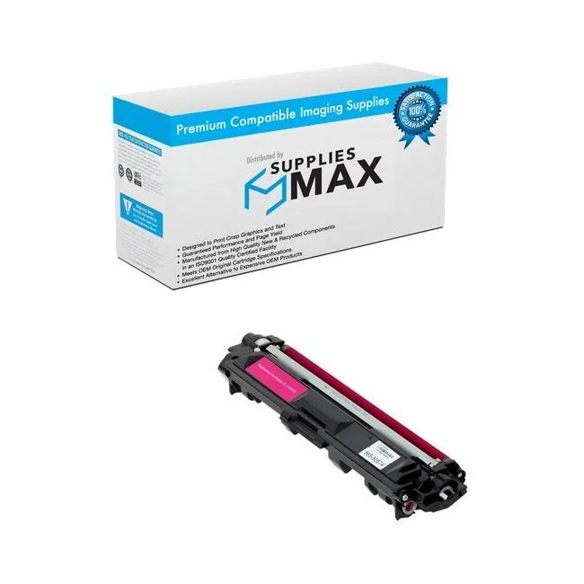 SuppliesMax SuppliesMax TN-225M Magenta High Yield Toner Cartridge 2200 Pages — product photo