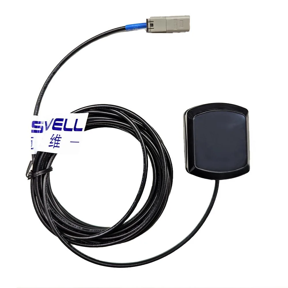 Maswell Communication Tech. Maswell Communication Tech. GPS Active Antenna Magnet Mount GT5 Connector Black — product photo