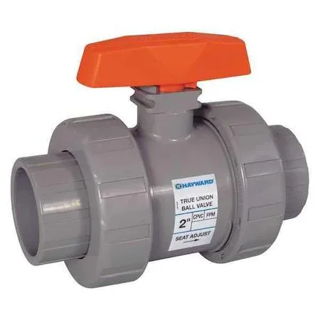Hayward Flow Control Hayward Flow Control TBH1200ASTE0000 Ball Valve 2" PVC/EPDM — product photo