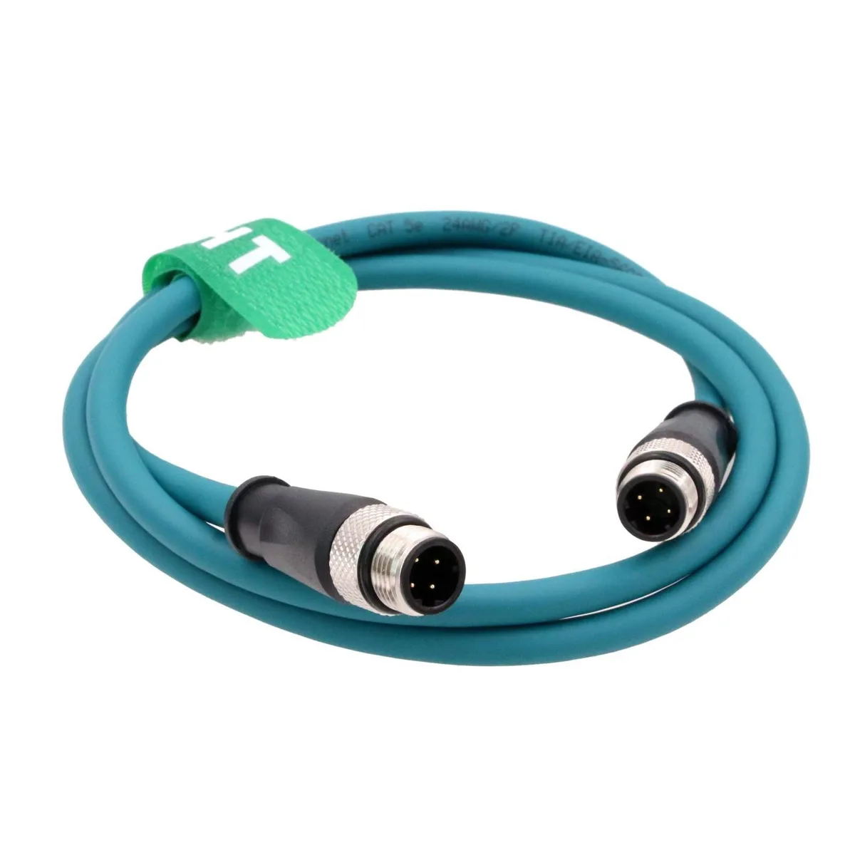 Barrow Mods Barrow Mods 2 in 1 Accessories M12 D-Coded 4 Pin Ethernet Cable 2M — product photo