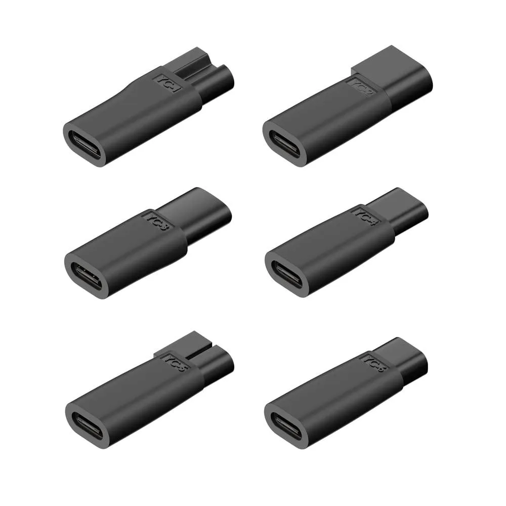 LORDWORLD LORDWORLD 6-Pack USB-C to 2-Pin Adapter Kit 5V 1.5A — product photo