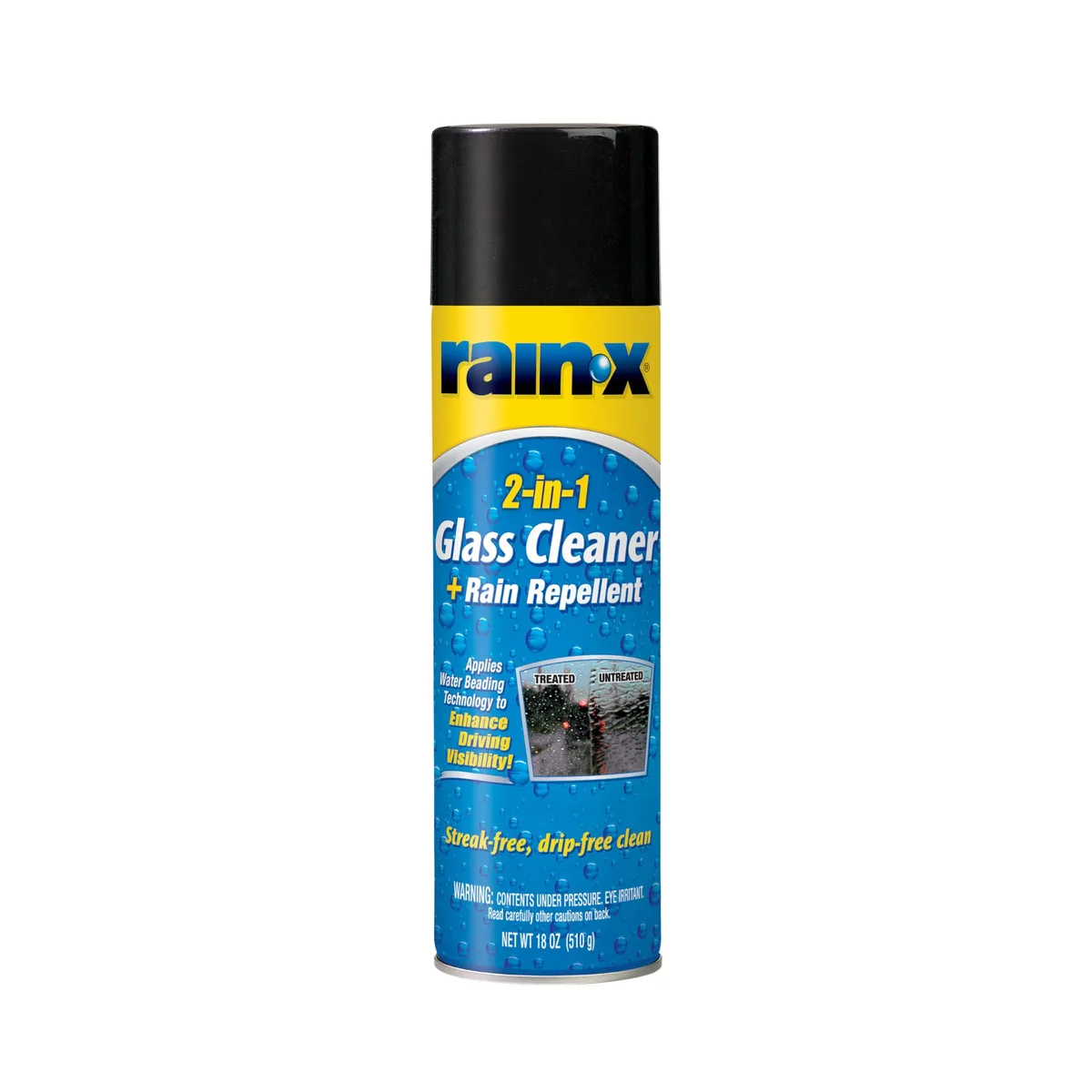  Rain-X 5080233 2-in-1 Glass Cleaner Rain Repellent 18oz — product photo