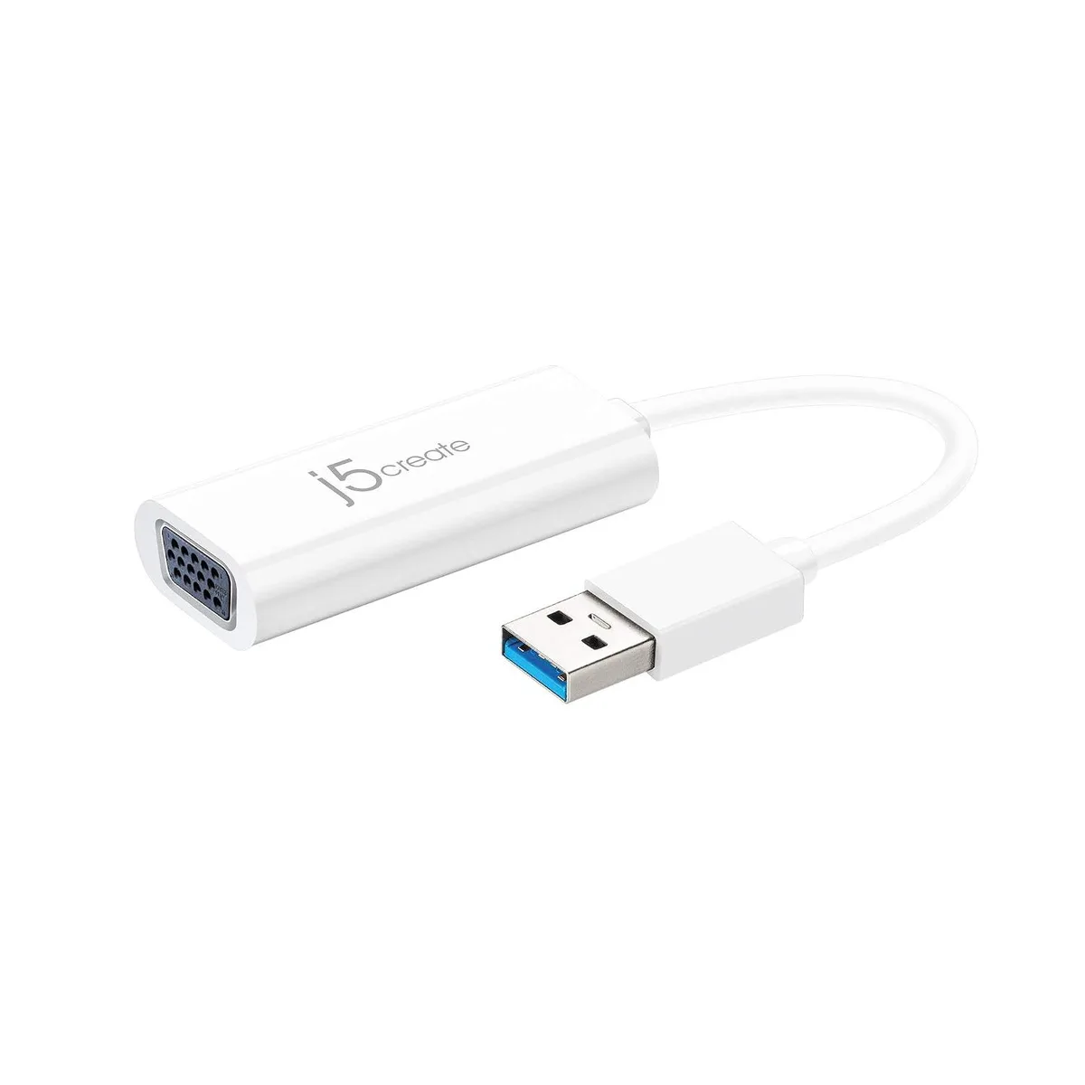 LORDWORLD LORDWORLD USB Display Adapter 1080p 60Hz White JUA214 — product photo