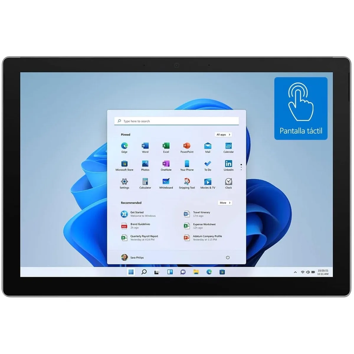Microsoft Microsoft Surface Pro 7+ 12.3" Tablet 128GB Platinum 8GB 4.2GHz — product photo