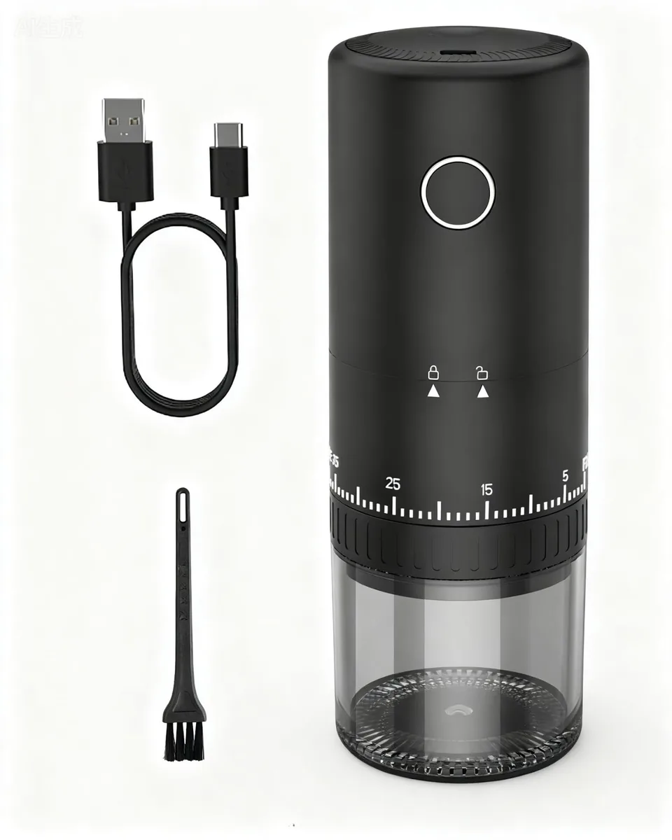 Breville 6Z-7DHE-45G1 Blade Coffee Grinder Silver 11 cups 38 settings 2000mAh — product photo