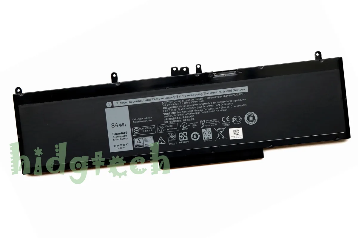 Beisite Beisite WJ5R2 84Wh 11.4V laptop battery for Dell Latitude 3510 M3510 Precision 5570 E5570 — product photo