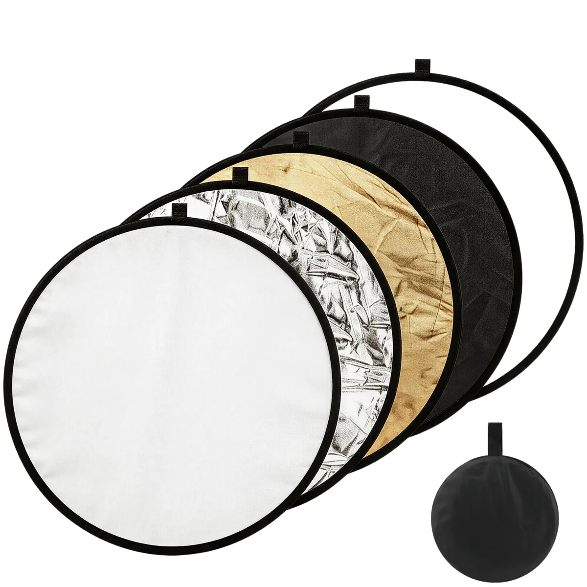 HerFarCai 5-in-1 Photography Reflector 24" (60cm) — product photo